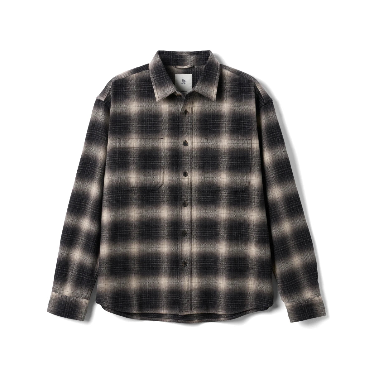 SIMWOOD High Standard 2026 Spring New Oversize 270gsm Wool Blend Plaid Shirts Men Warm Vintage Shirt