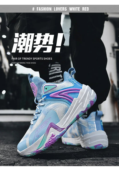 Men Basketball Shoes Women Unisex Unisex Outdoor Non-slip Trainer Light High Quality Athletic Sneakers Breathable Sports Shoes
