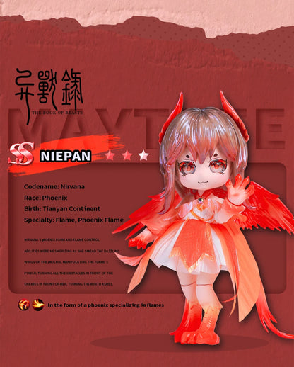 ICY DBS Dream Fairy Maytree OB11 doll 14cm Animal Body Beast series Collectible Cute Animal 13cm SD gift BJD