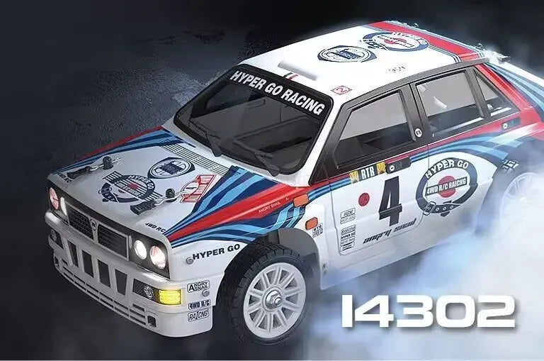 1/14 MJX 14302 New V2.0 Rc Car Brushless Motor Hyper Go 4wd Off-Road Remote Control Cars 55km High Speed Racing Drift Toy Kid