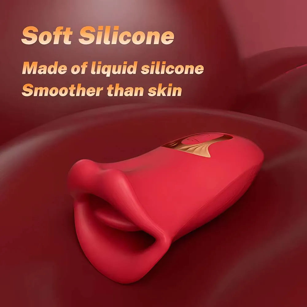 Tongue Sucking Vibrator Female Licking G Spot Clitoris Stimulator Sucker Oral Nipples Massager Sex Toys for Women Adult Goods
