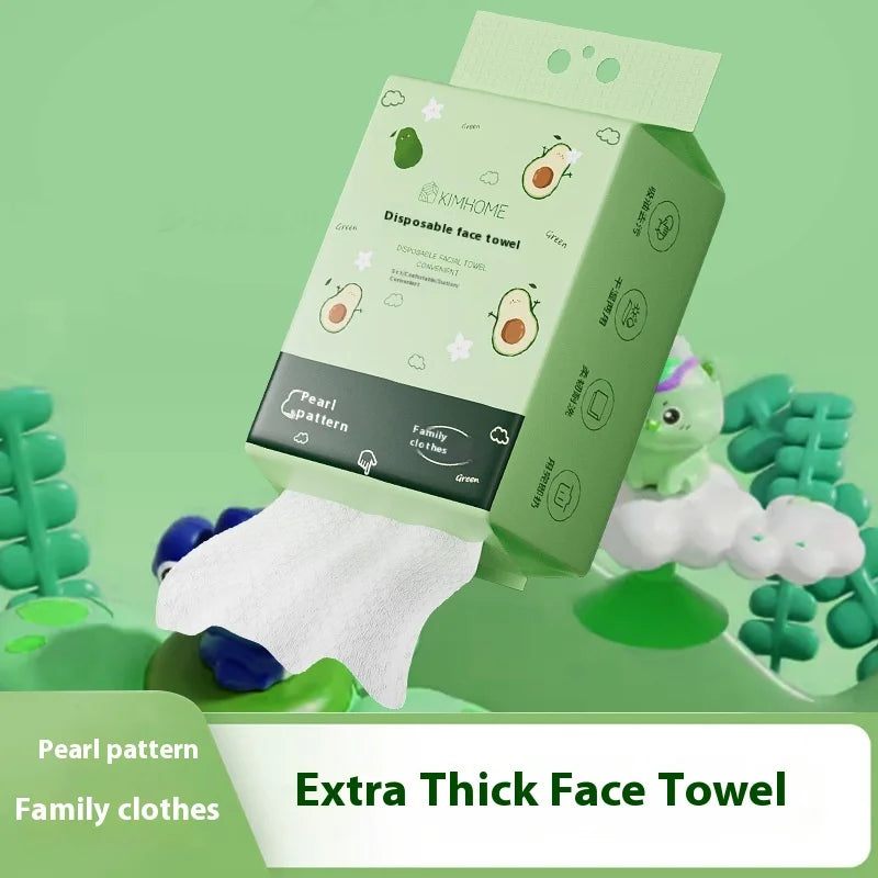 Disposable Bamboo Fiber Facial Cleansing Towels