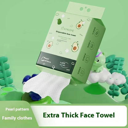 Disposable Bamboo Fiber Facial Cleansing Towels