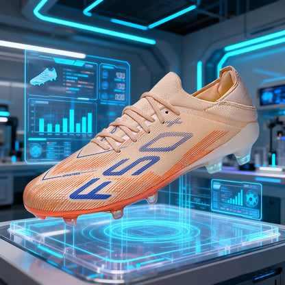 New Men Soccer Shoes Futsal Cleats High-quality Non-Slip Indoor Football Boots Sneakers Match Grass Hot-selling High-top Outdoor