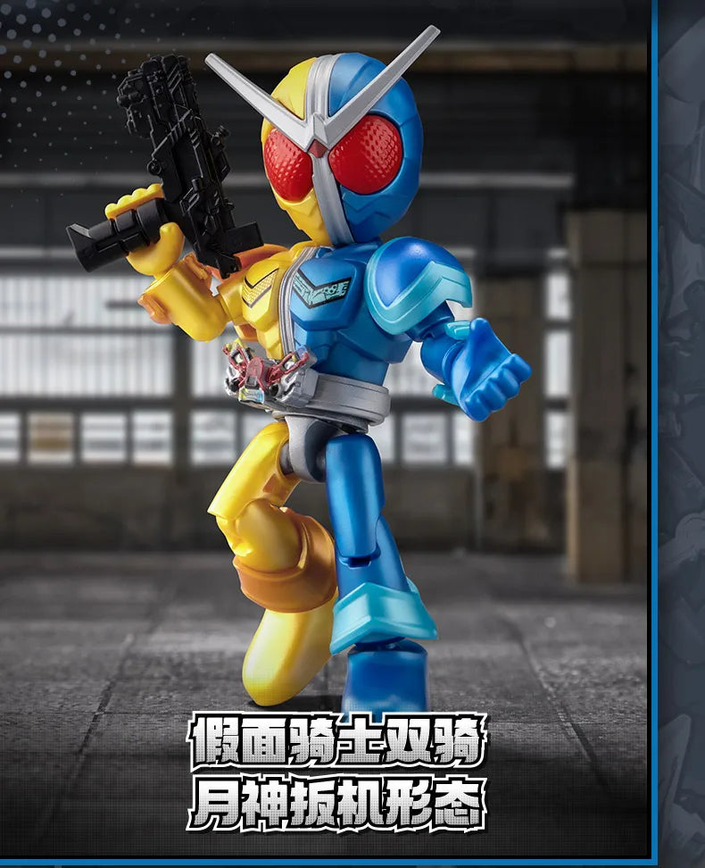 BLOKEES Kamen Rider Building Blocks Kabuto Geats Kaixa Delta Masked Rider Action Figure Assembled Toys
