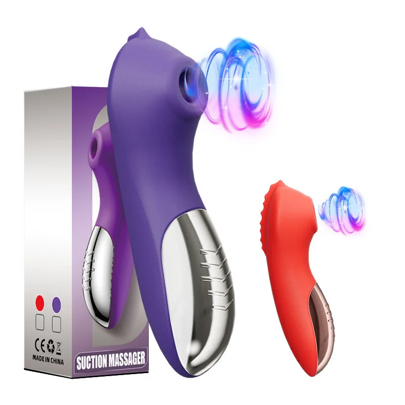 Powerful Clit Sucking Vibrator for Women Sucker Oral Suction Nipple Clitoris Stimulator Sex Toy for Adults Masturbator