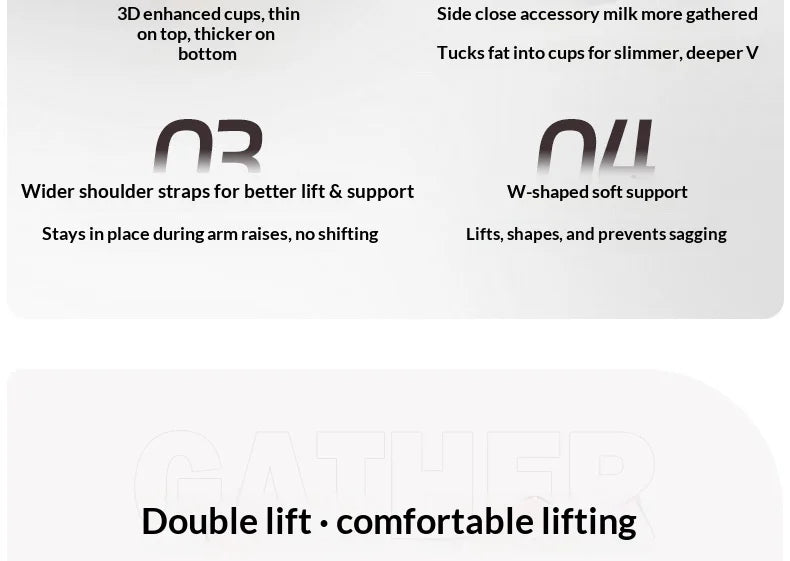 Women's Seamless Wireless Support Bra