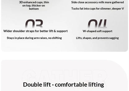 Women's Seamless Wireless Support Bra