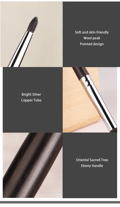 Goat Hair Precision Crease & Detail Brush