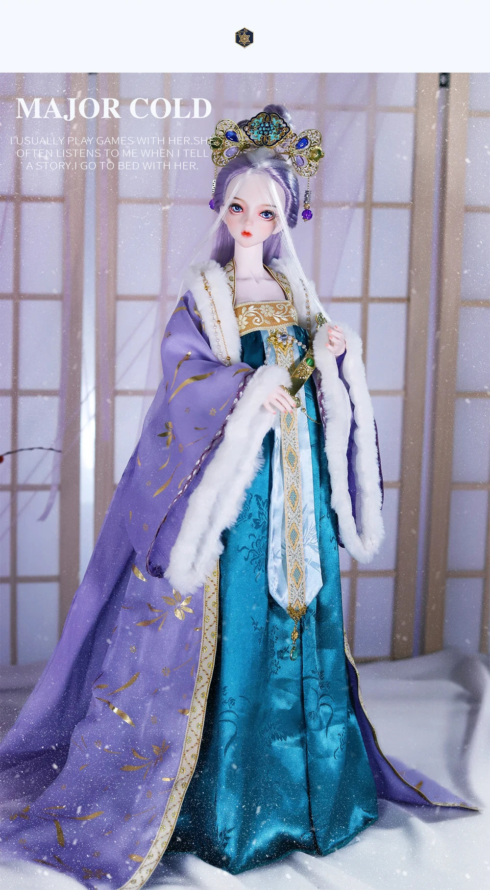 DBS 1/3 BJD toy Dream Fairy Season Series mechanical joint Body hand-painted makeup high quality 60cm collection doll sd