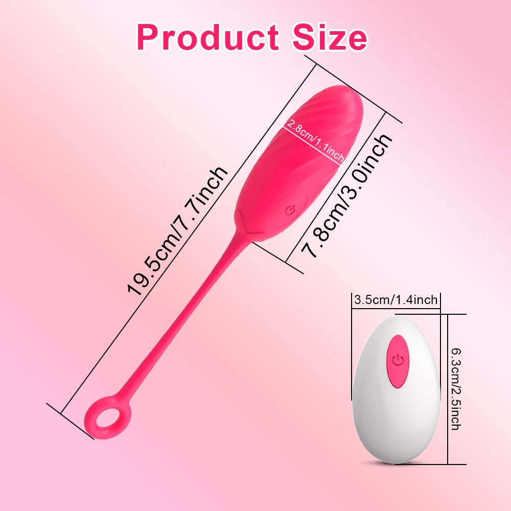 9-Mode Wearable Egg Vibrator