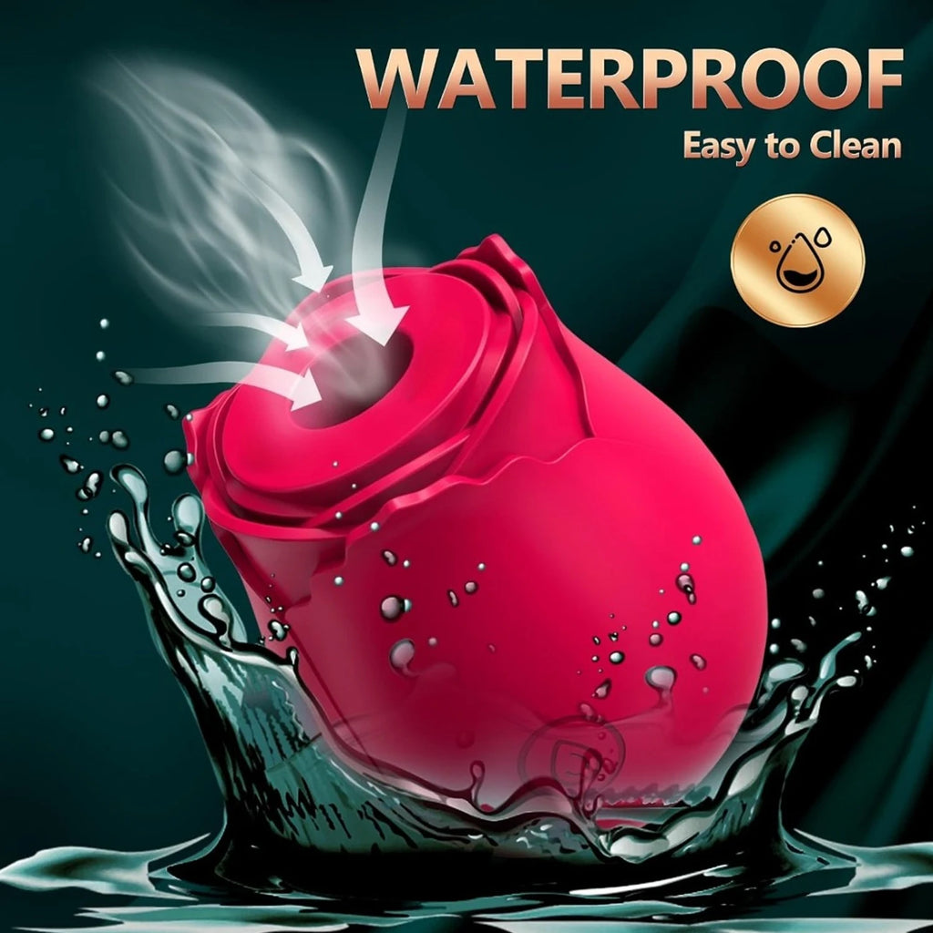 Powerful Sucking Vibrator for Women Vacuum Clitoris Stimulator Female Oral Nipple Clit Sucker Vibrating Adults Sex Rose-Toys