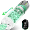 Automatic Male Masturbation Cup Thrusting Rotation Male Masturbator Sucking Licking Vacuum Penis Pump Real Pocket Pussy Sex Toys
