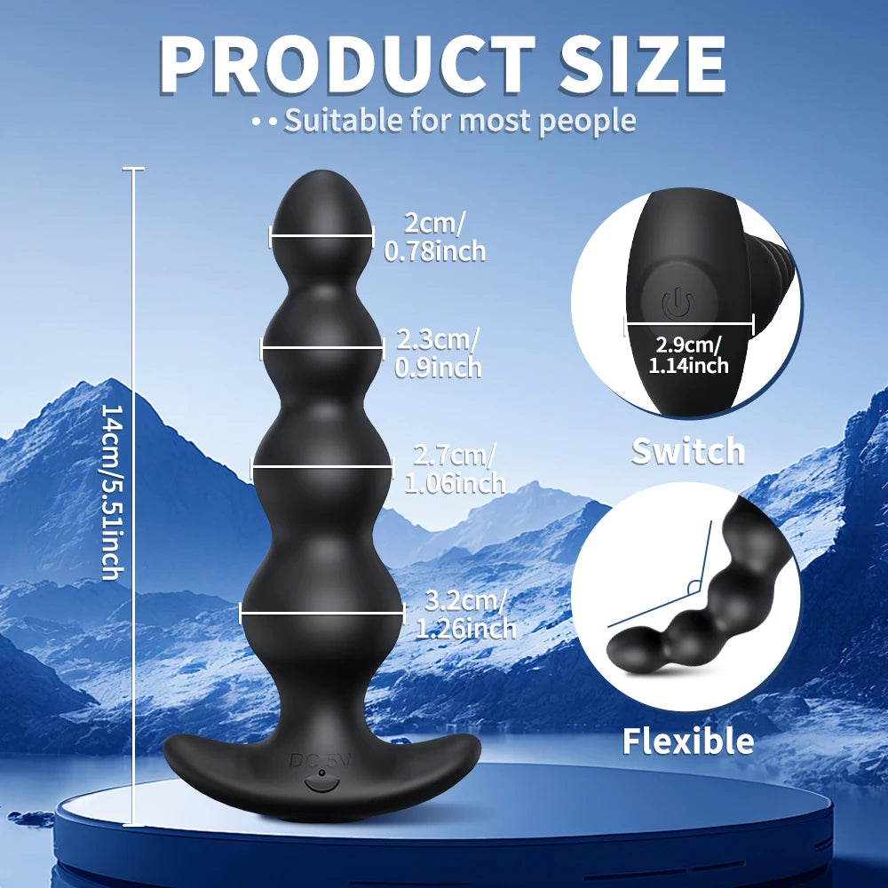 App-Controlled Vibrating Anal Beads