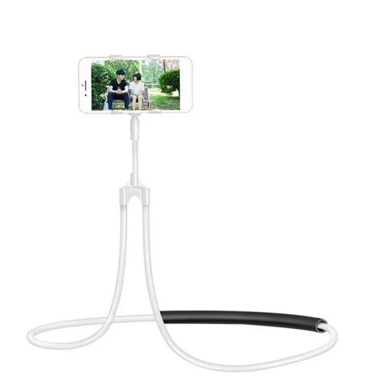 Lazy Hanging Neck Phone Stand Holder Rotatable Mobile Phone Stand Necklace Bracket Bed 360 Degree Phone Holder For Smartphones