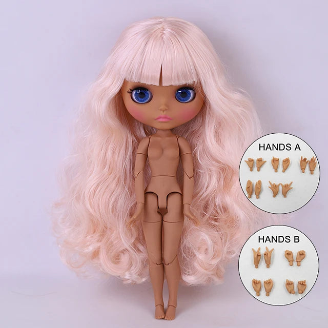 ICY DBS Blyth Doll BJD Joint Body dark Skin Set 1/6  30cm Girl  Gift Anime SD
