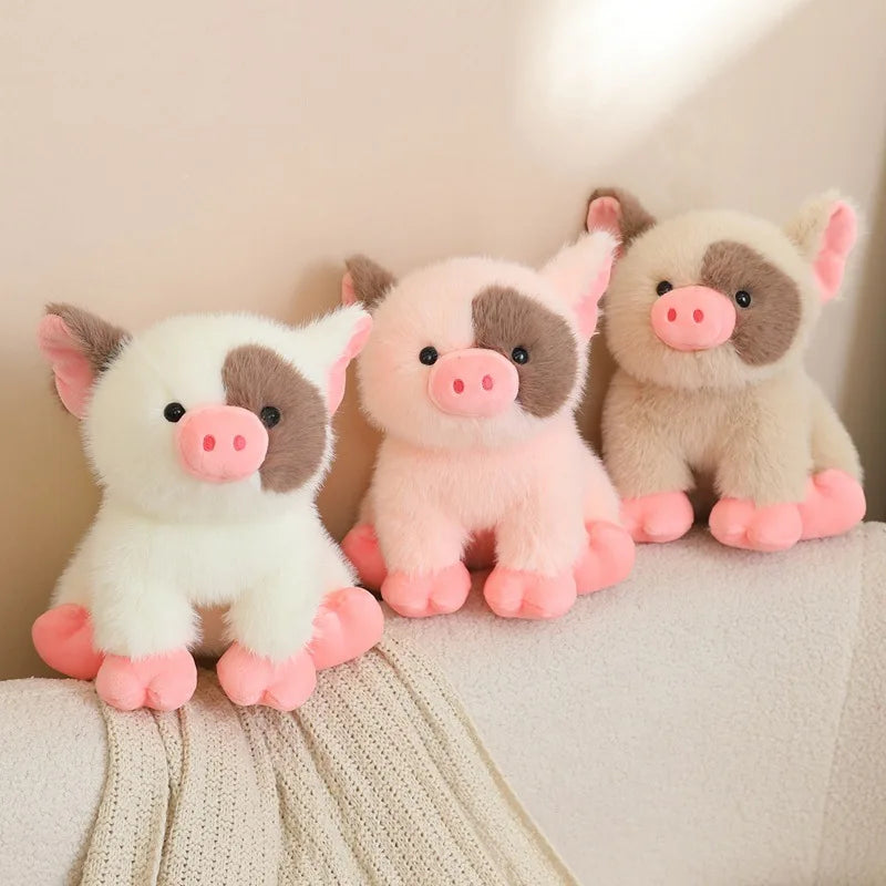 Puppy Kitten Starter Toy, Gentle Plush Pig - Ultra-Soft Bite-Sized Teething Toy, Safe for Small Breeds & Training Development