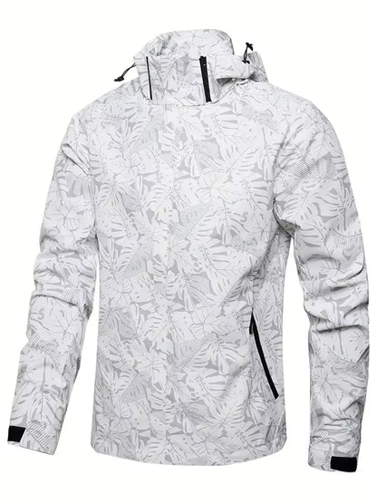 Men's Casual Zip-Up Windbreaker