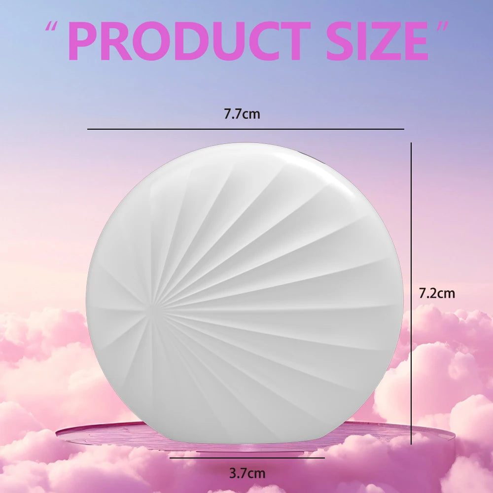 Portable Mini Sucking Vibrator Shell Design Sucker Nipple Stimulator G-spot  Vaginal Pussy Massager Sex Toys Goods For Adults 18