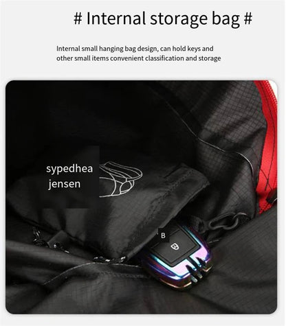 Multi Functional Folding Waterproof Sports Backpack Outdoor Camping and Hiking Portable Daily Bag Travel Backpack