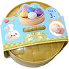 Colorful 6 Styles Glitter Dumpling Glitter Dumpling Squishy with Box Dumplings Sensory Squeeze Toy for Stress Relief Toys