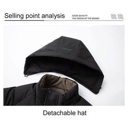 Men's Thick Hooded Winter Jacket