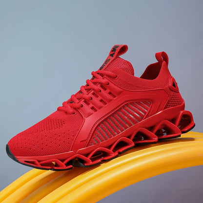 Men's Running Shoes Trainer Race Breathable Sneakers Non-Slip Jogging Cushioning Mesh Outdoor Couple Luxury shoes Off-road Shoes