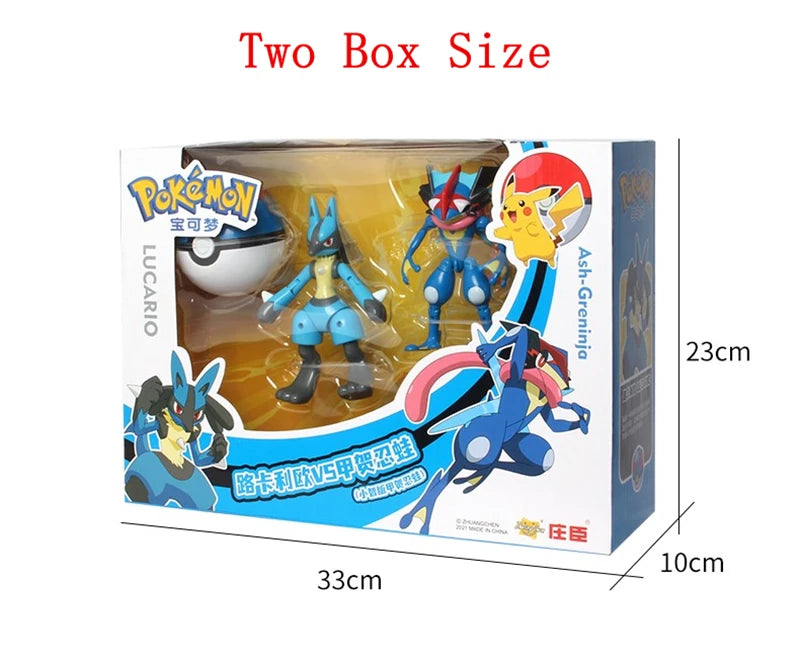 New Pokemon Figures Toys Variant Ball Model Pikachu Gengar Pokeball Dragonite Snorlax  Action Figure Lapras Pocket Monsters Toy