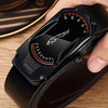 Stylish Men's PU Leather Belt - Fashion Belts for Daily Life, Leisure, Party, Festival, Work, and Business Automatic Buckle