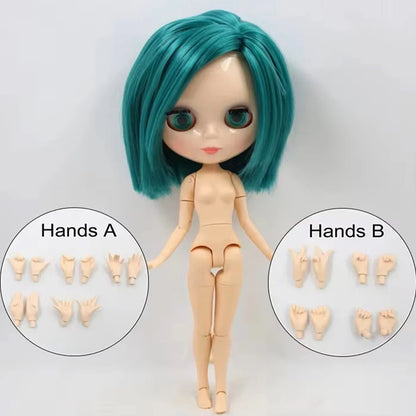ICY DBS Blyth doll toy 30cm 1/6 bjd natural skin joint body shiny face random eyes colors toy anime girls gift