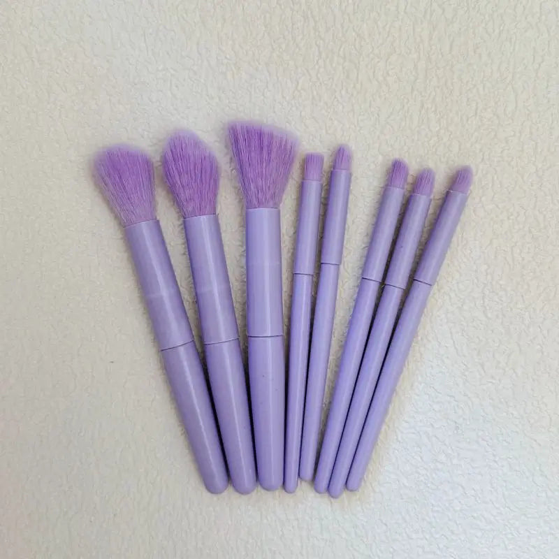 Professional Makeup Brush Set with Sponge & Storage Options