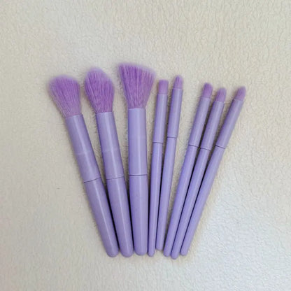 Professional Makeup Brush Set with Sponge & Storage Options