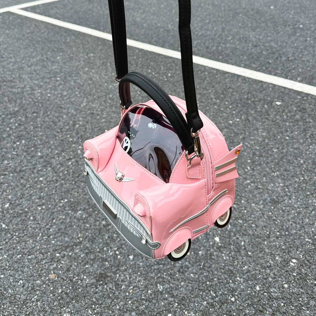 Women's Novelty Shape Polyester Shoulder Bag – 5 Colors