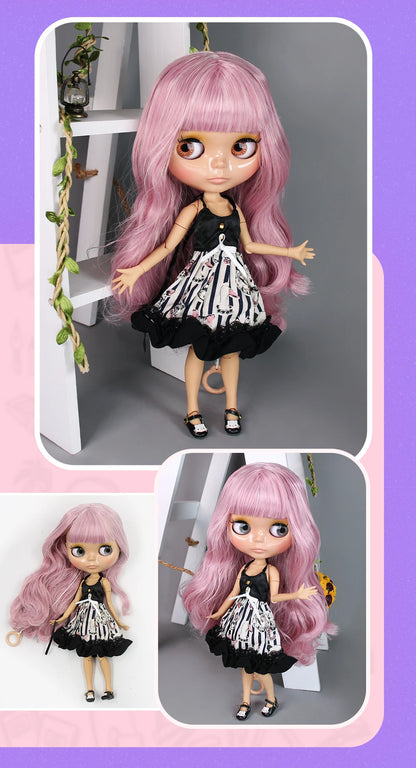 ICY DBS Blyth Doll 1/6 BJD Anime Doll Joint Body White Skin Matte Face Special Combo 30cm TOY