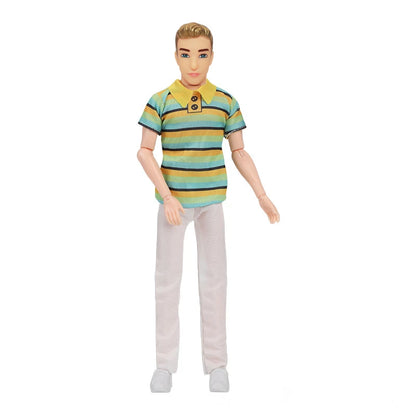 30cm Fashion Ken Doll Full Set 1/6 Multi Jonts Movable Boyfriend with Clothes Suit Children Dress Up Toys