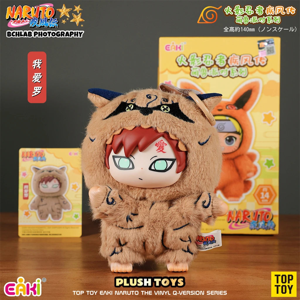 In Stock Original EAKI Naruto Blind box Naruto Shippuden Party Series Naruto KeyChain Doll  Toy Collection Gift