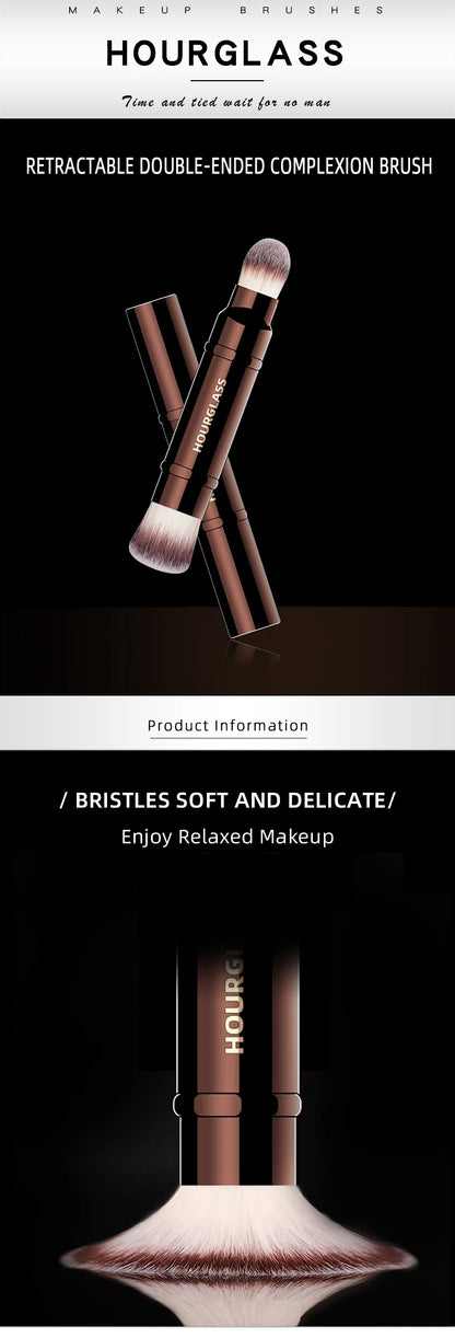 Retractable Double-Ended Complexion Brush