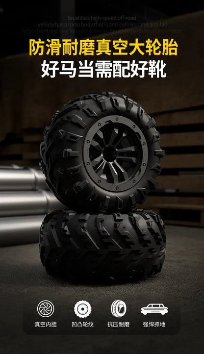 16101PRO Brushless RC 4WD Remote Control Car Max Speed 75km/h, Drift Toy Car for Boys Off-Road Climbing Racing