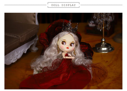 ICY DBS Blyth Doll 1/6 Clothing Joint Body Princess Dress Casual Clothing Toy Gift