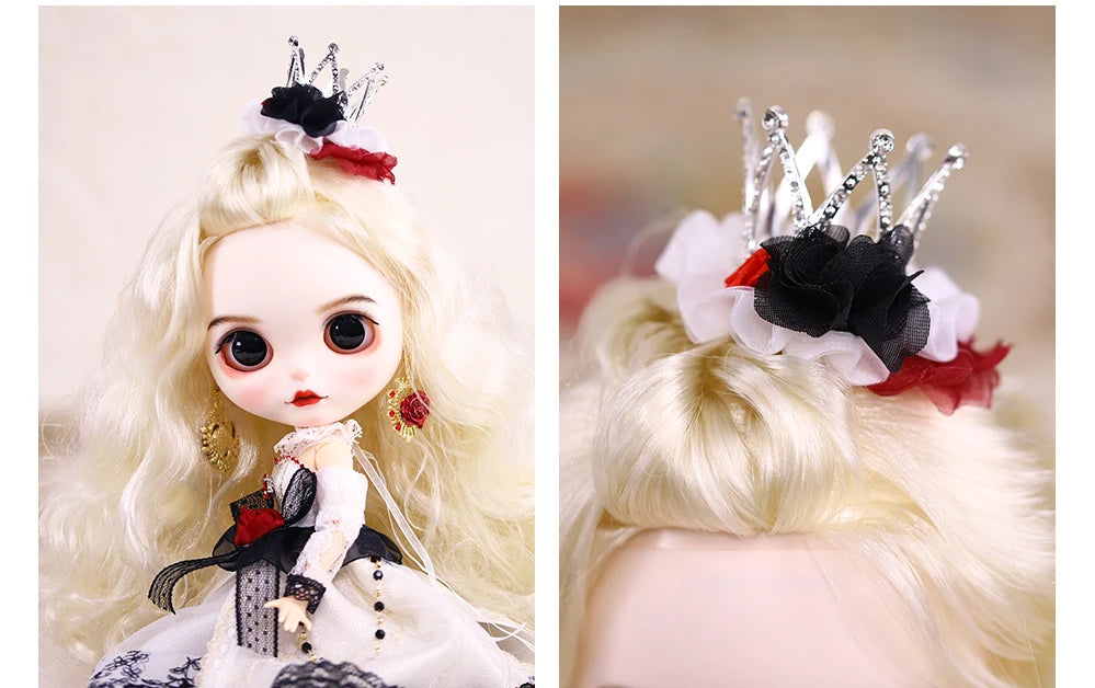 ICY DBS Blyth Doll 1/6 Clothing Joint Body Princess Dress Casual Clothing Toy Gift