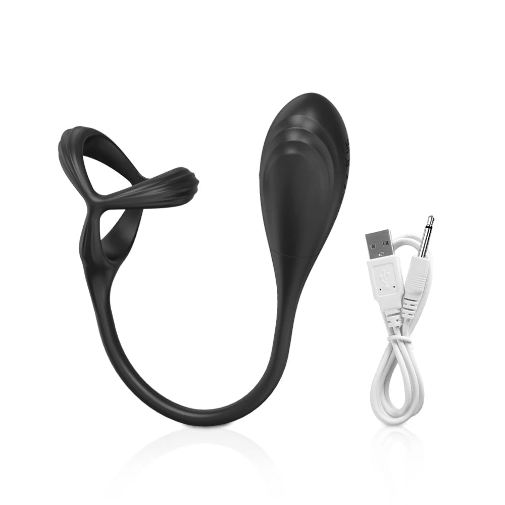 App-Controlled Prostate Massager with Ring