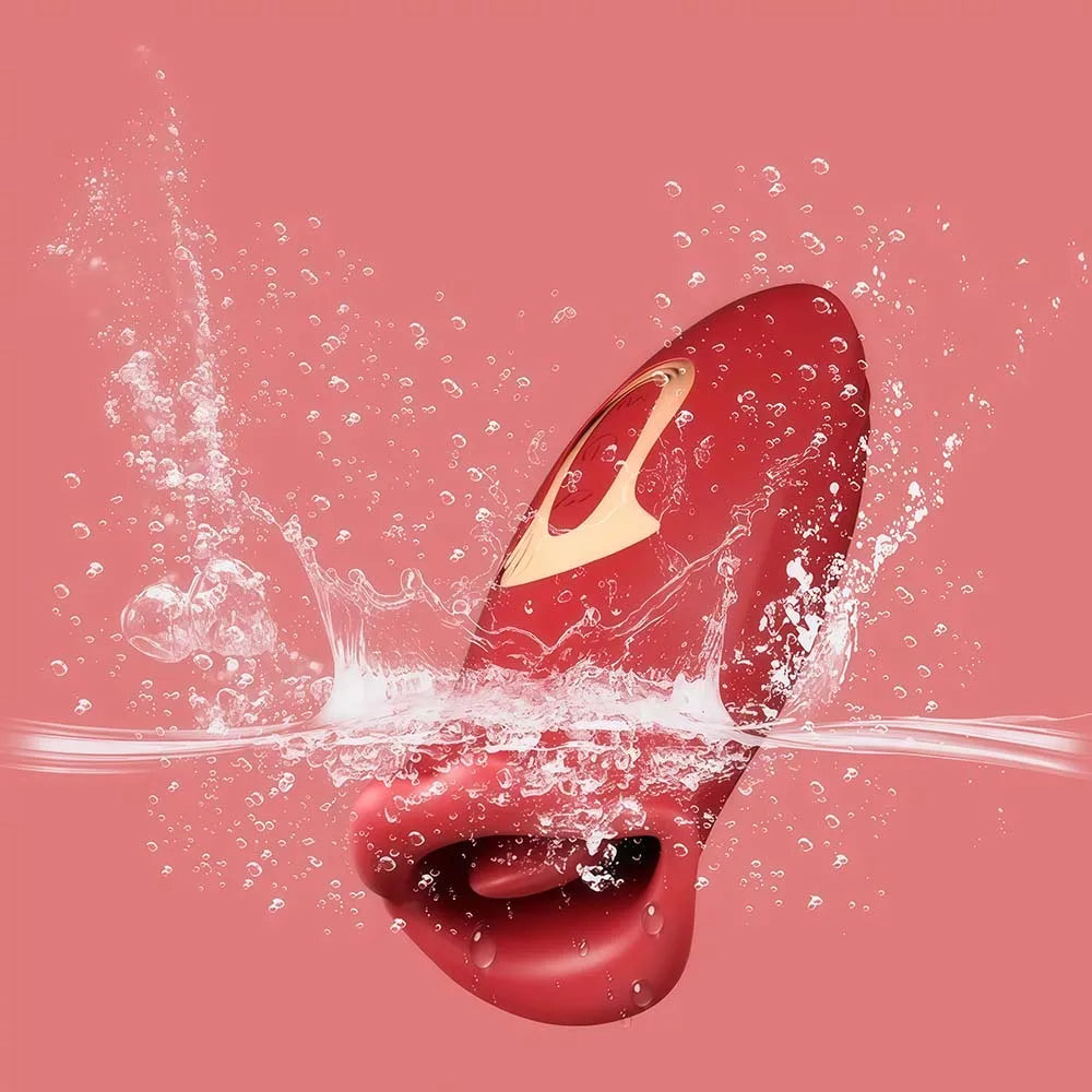 Tongue Sucking Vibrator Female Licking G Spot Clitoris Stimulator Sucker Oral Nipples Massager Sex Toys for Women Adult Goods
