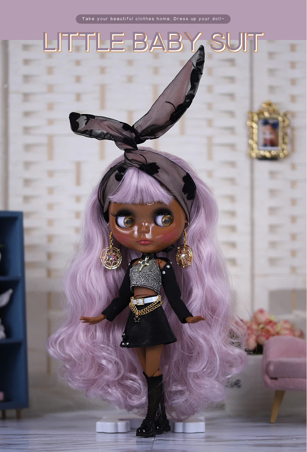 DBS Dress for Blyth Doll ICY Licca Set Casual Clothing Anime Doll Clothes