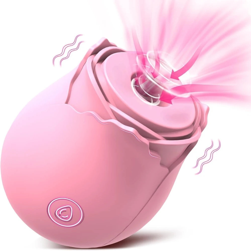 Powerful Sucking Vibrator for Women Vacuum Clitoris Stimulator Female Oral Nipple Clit Sucker Vibrating Adults Sex Rose-Toys