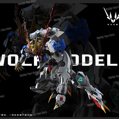 In Stock WOLF Second Batch of Repaired Version Model 1/100 MG Barbatos Wolf King GK Assembled Model Kit Movable Doll Robot