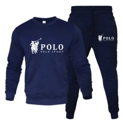Men's Printed Sweatshirt & Jogger Set
