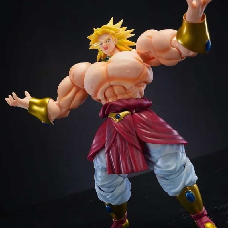 Dragon Ball Legend Super Saiyan Broly Shf Joint Movable Ornaments Model Gift Collection