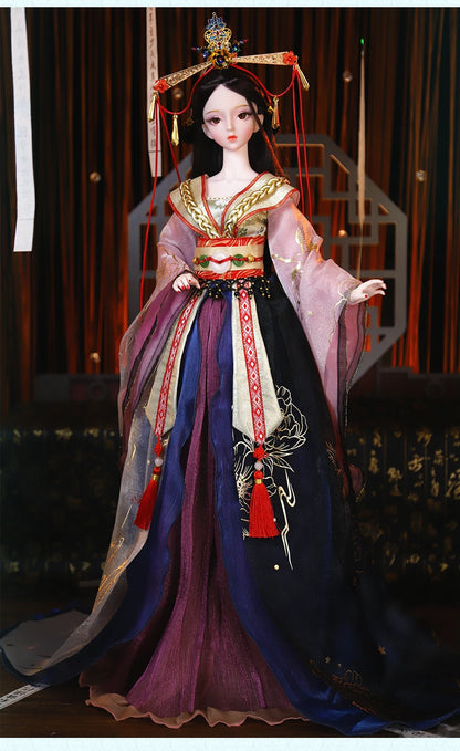 DBS BJD Fantasy Fairy 1/3 Doll Mechanical Body Joints With Makeup Hair Eyes Clothes 62CM Customized Gift SD