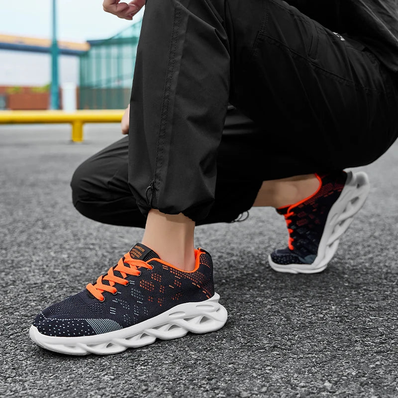 Men’s Breathable Cushioned Running Shoes