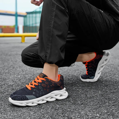 Men’s Breathable Cushioned Running Shoes